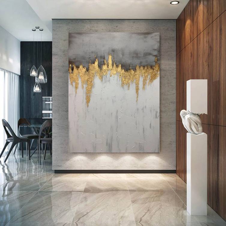 Hallway Dining Living Room Abstract Canvas Wall Art VB1Y1 wall art